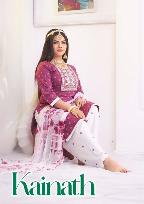 Master Kainath Kurti With Bottom Dupatta Collection