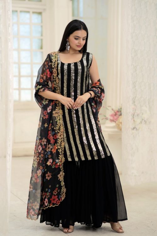 Vamika Vol 19 Designer Kurti With Bottom Dupatta Collection