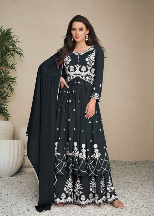 Vamika Lakhnavi Vol 5 Designer Kurti With Bottom Dupatta Set