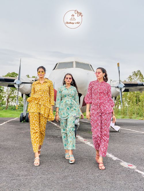 Cocktail Vol 2 Fancy Stylish Cotton Printed Co Ord Set Collection