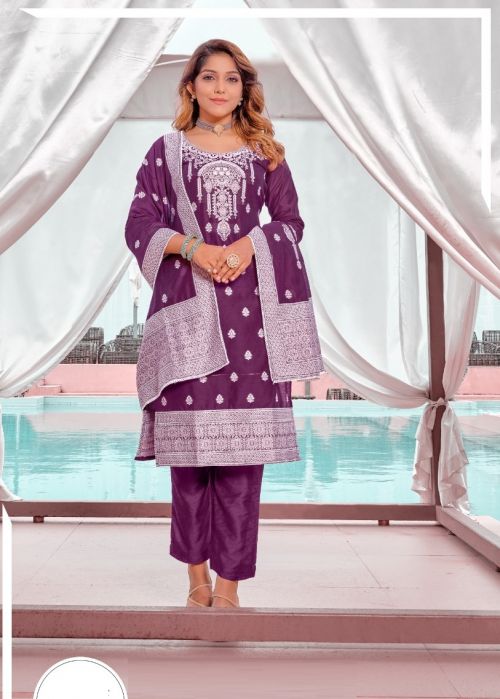 Vitara Camelia Exclusive Party Wear Kurti Pant With Dupatta