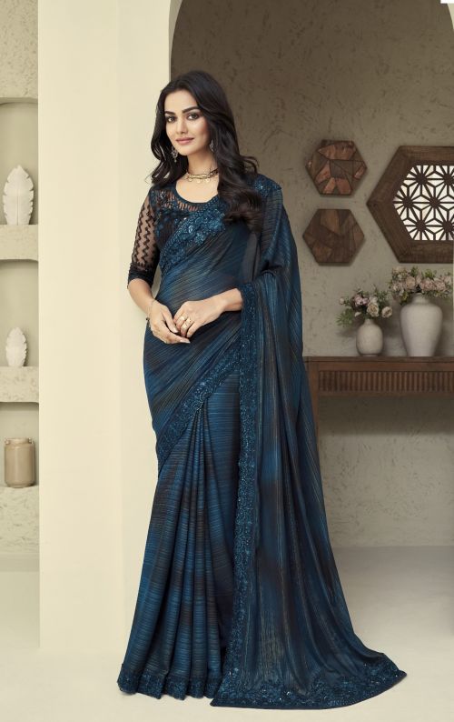 Tfh Silver Screen 18th Edition Designer Saree Collection