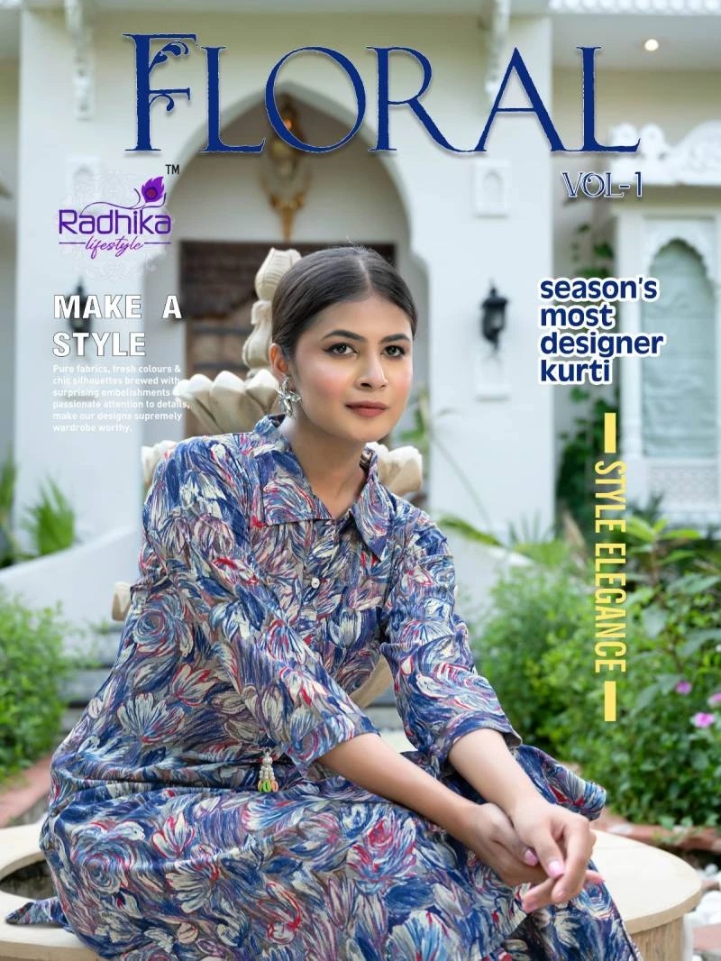 Radhika Floral Vol 1 Printed Fancy Co Ord Set Collection