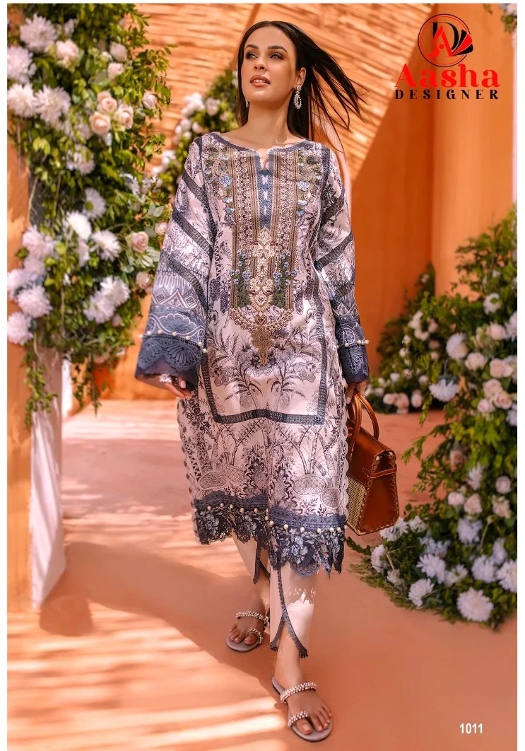 Aasha Queens Vol 2 Cotton Pakistani Suit Collection