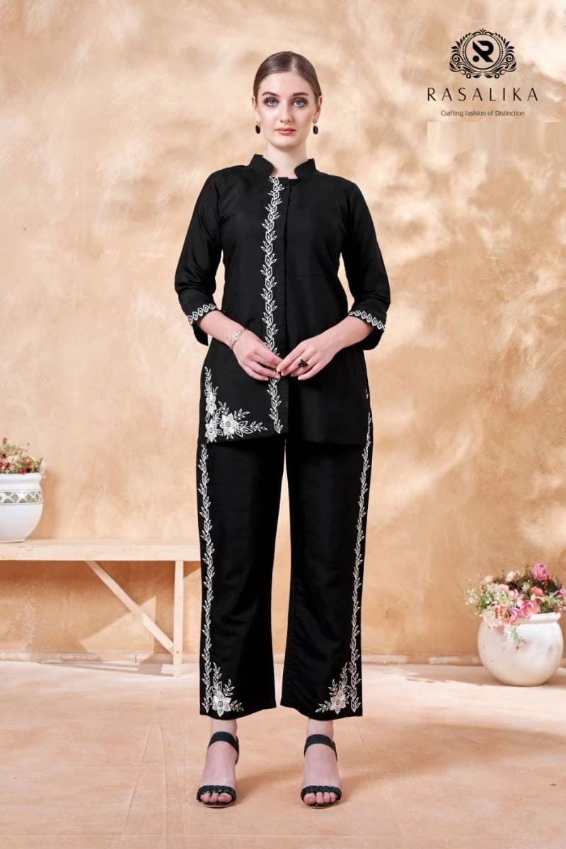 Rasalika 1001 To 1004 Silk Fancy Co Ord Set Collection