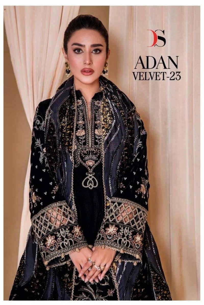 Deepsy Adan Velvet 23 Pakistani Salwar Kameez Collection