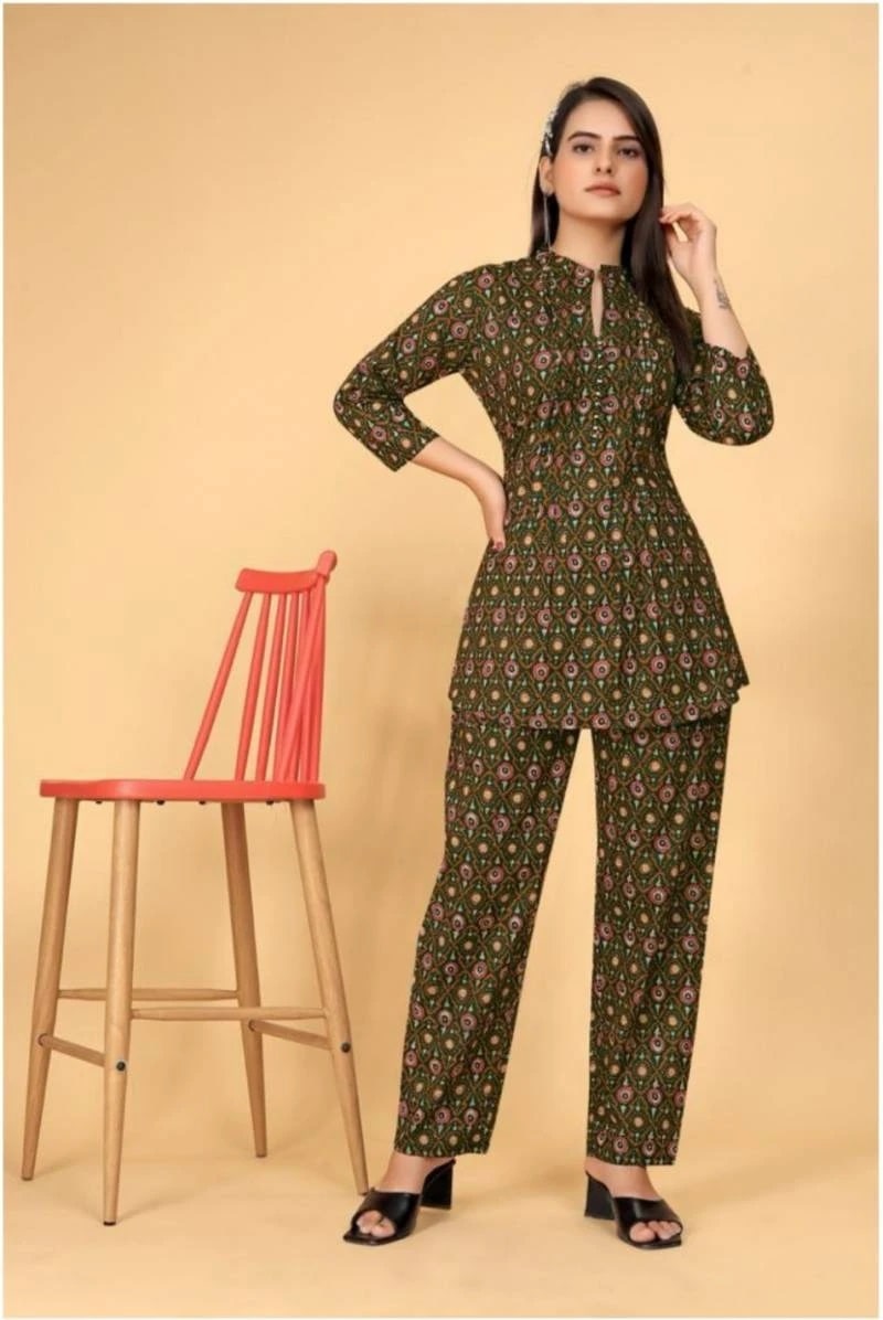 Fdc 1016 To 1019 Jaipur Cotton Stylish Co Ord Set Caollection