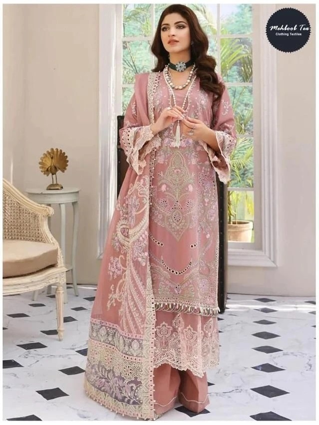 Mehboob Tex Elaf Fastival Vol 1 Designer Pakistani Salwar Suits Collection