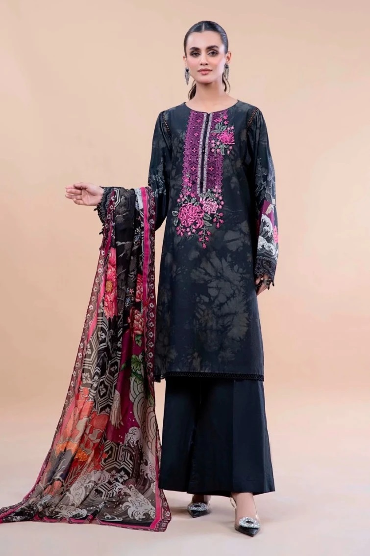 Taj 465 And 466 Pakistani Salwar Suits Chiffon Dupatta Collection