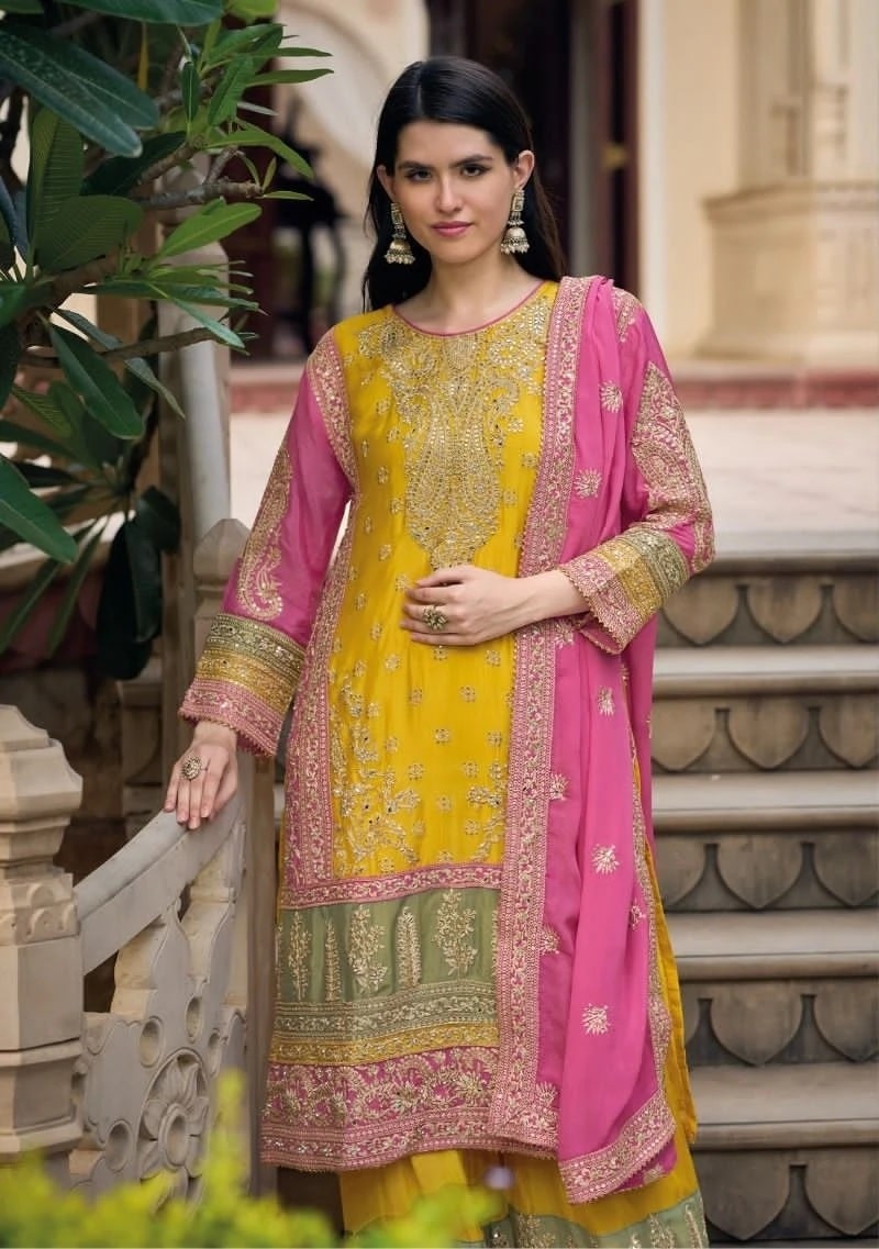Gelexy 1001 And 1002 Designer Salwar Kameez Wholesale