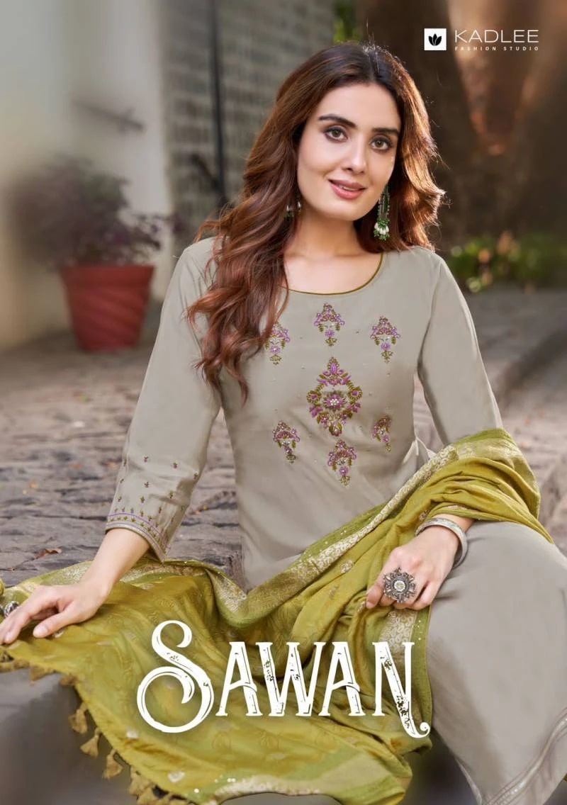 Kadlee Sawan Rayon Designer Readymade Dress Collection