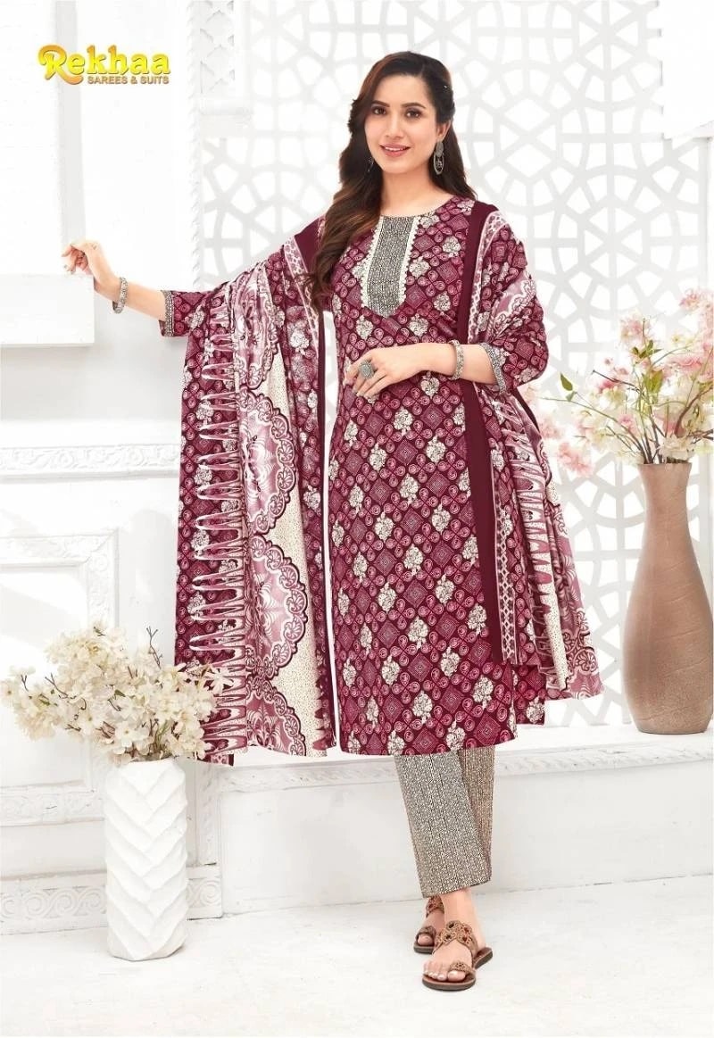 Rekhaa Nayra Vol 1 Printed Dress Material Collection