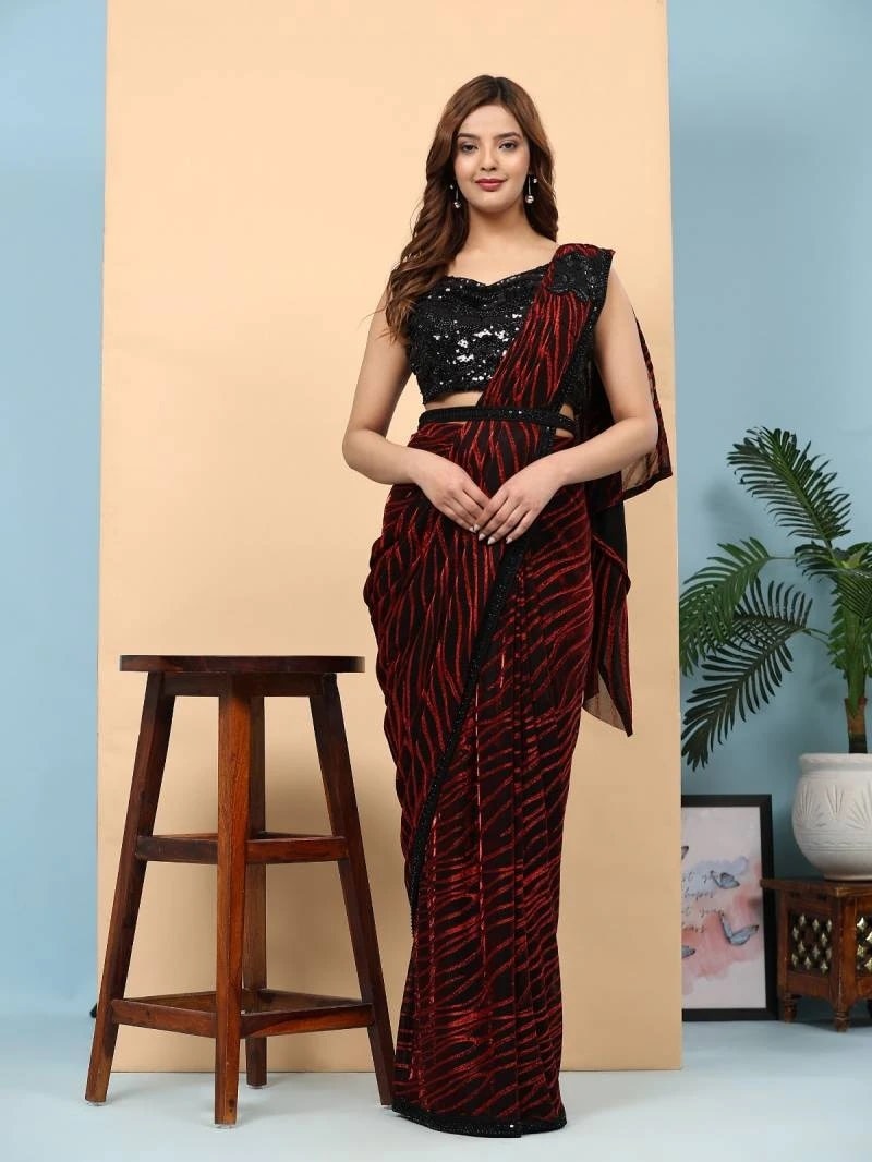 Amoha Trendz A332 Designer Fancy Saree Collection