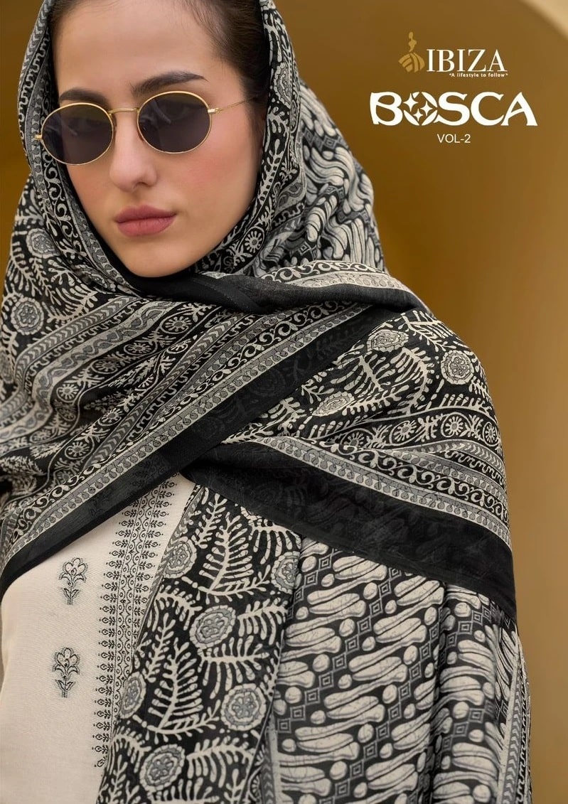 Ibiza Bosca Vol 2 Lawn Cotton Exclusive Salwar Suits Collection