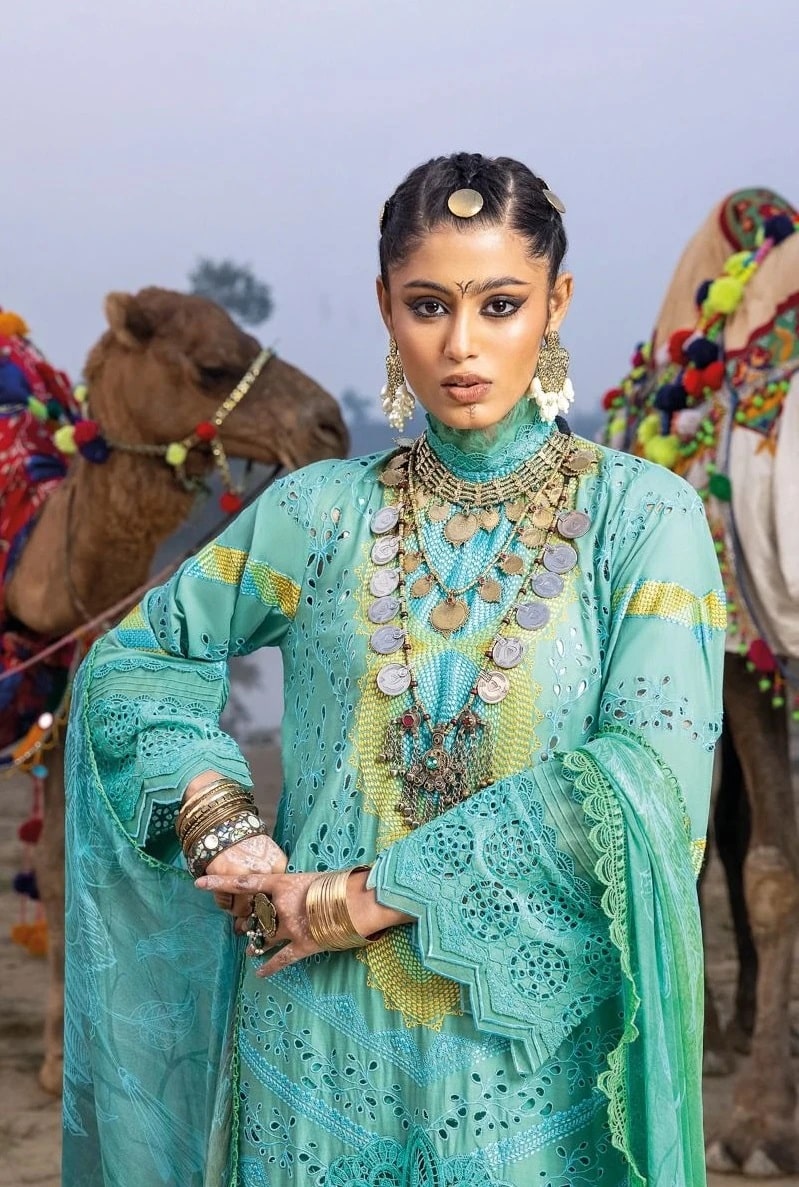 Deepsy Adan Libas Super Hit 24 Pakistani Suits Chiffon Dupatta