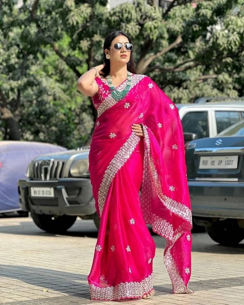 Vt 5087 Jimmy Choo Fancy Saree Collection