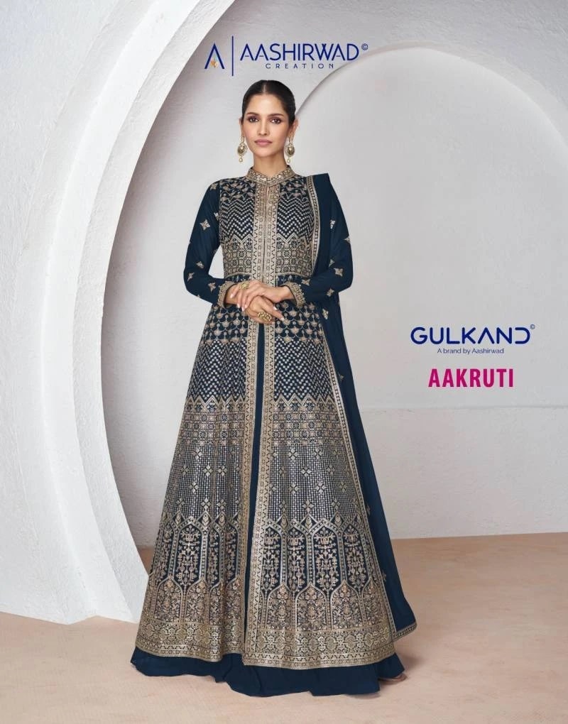 Aashirwad Gulkand Aakruti Designer Salwar Kameez Collection