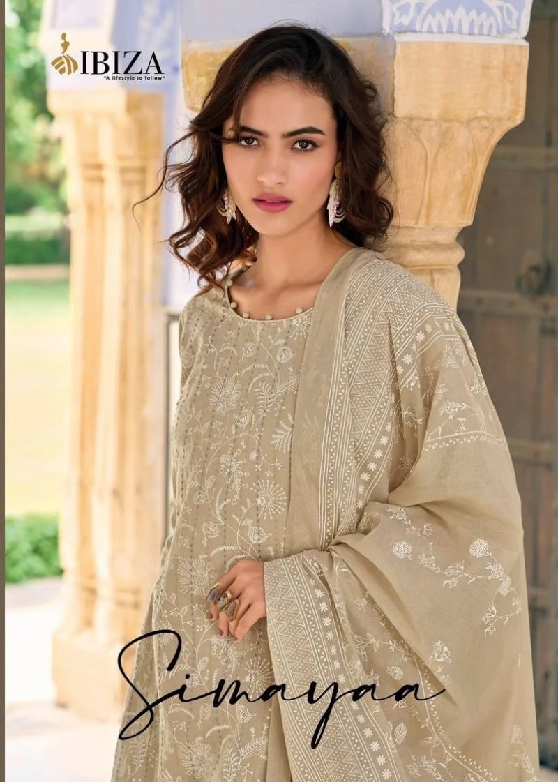 Ibiza Simayaa Soft Cotton Printed Salwar Kameez Collection