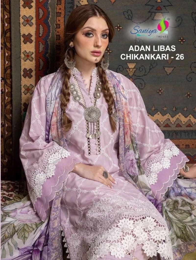 Saniya Adan Libas Chikankari 26 Pakistani Suits