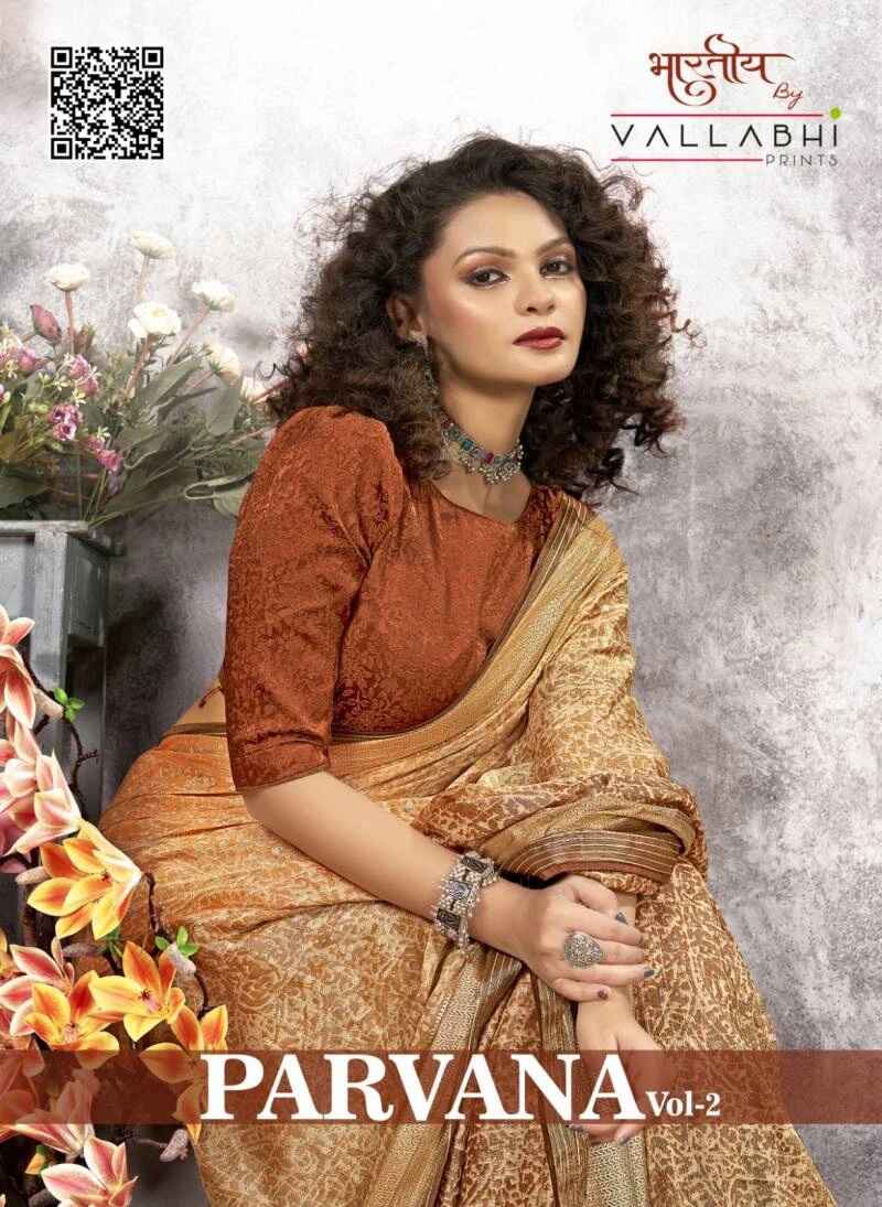 Vallabhi Parvana Vol 2 Printed Saree Collection