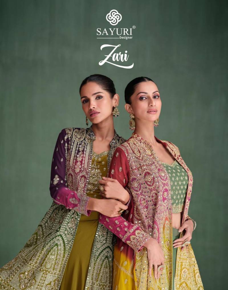 Sayuri Zari Latest Designer Suits Collection