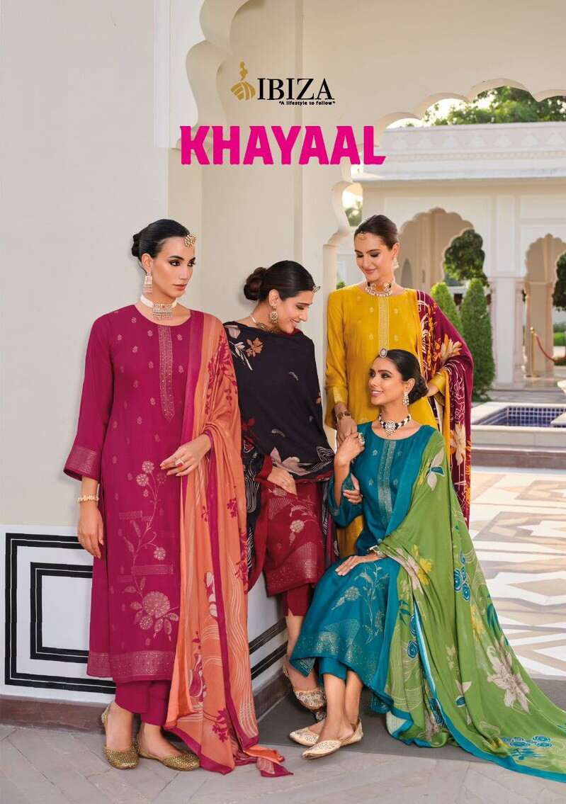 Ibiza Khayaal Pashmina Salwar Suits Collection