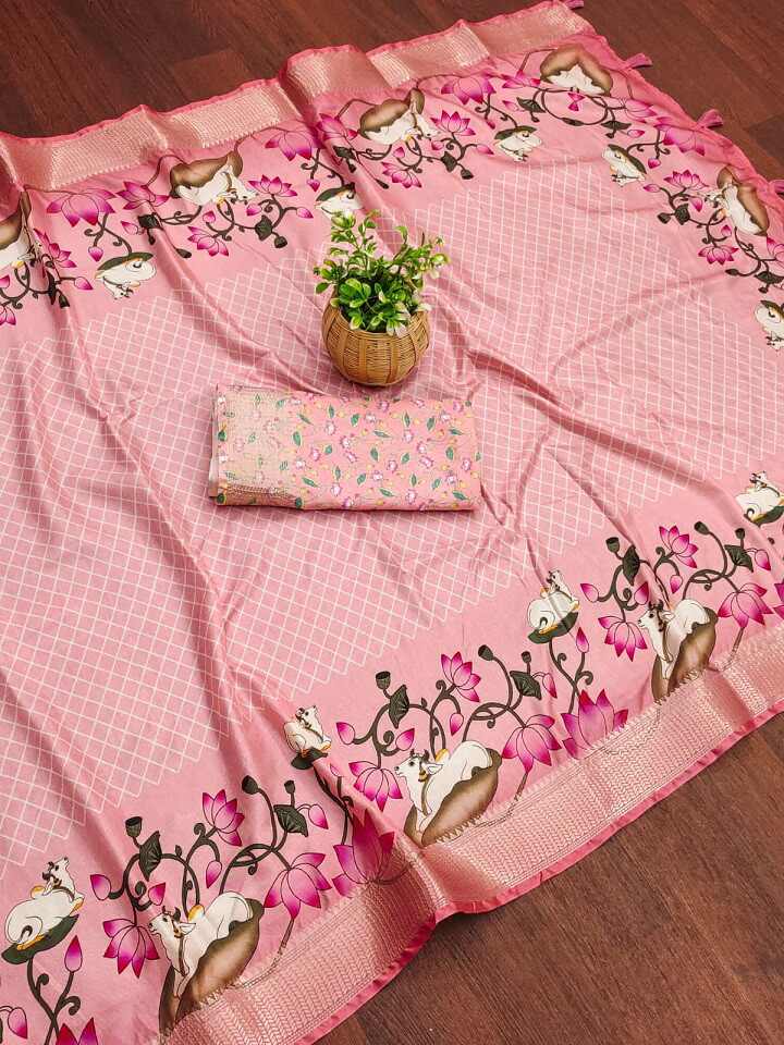 Laxmi 2 Kalamkari Printed Saree Collection