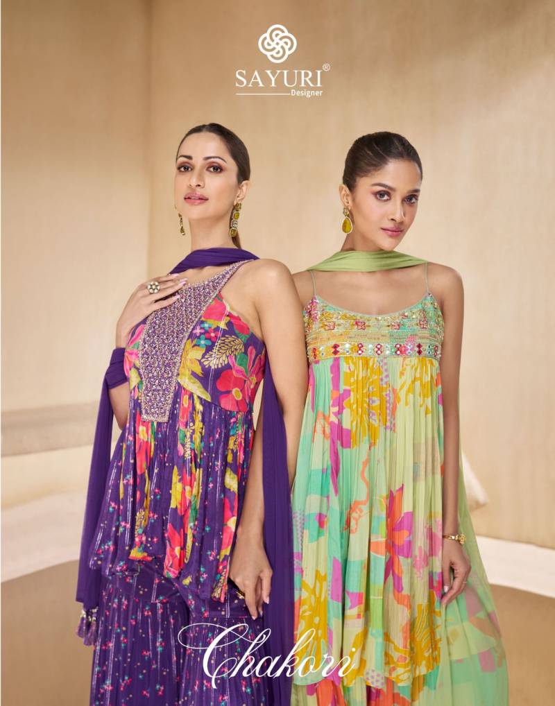 Sayuri Chakori Nx Designer Printed Salwar Suits Collection