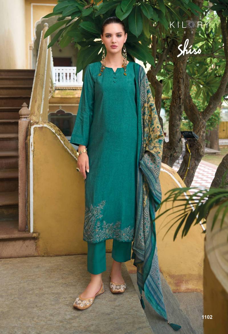 Kilory Shiso Modal Silk Designer Salwar Kameez Collection