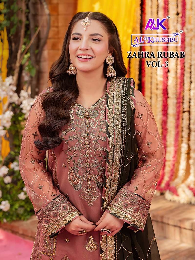 Al Khushbu Zahra Rubab Vol 3 Pakistani Salwar Suits