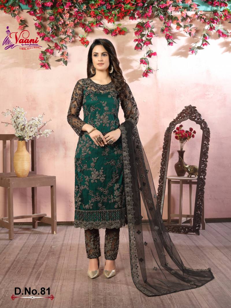 New Arrival Vaani Vol 8 Designer Suit Collection