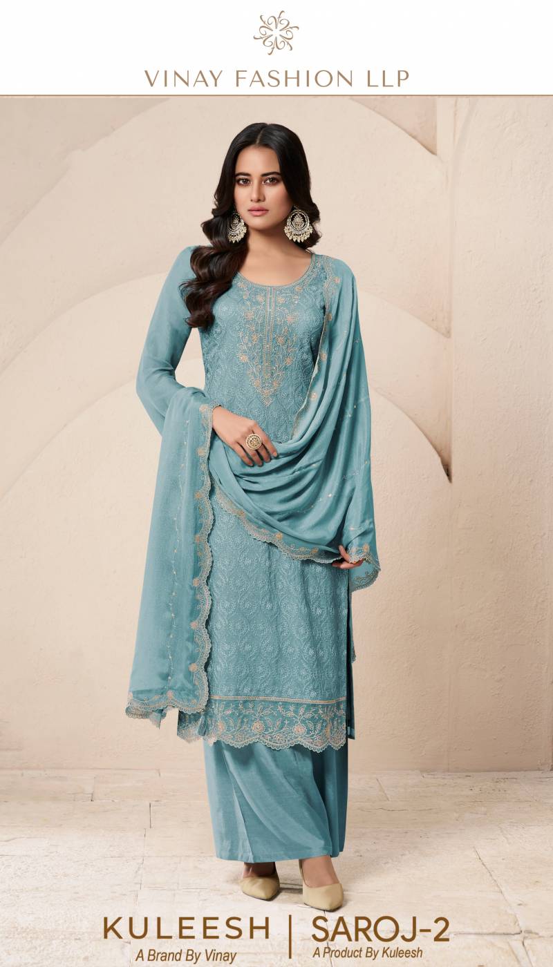 Vinay Kuleesh Saroj 2 Designer Salwar Kameez Collection