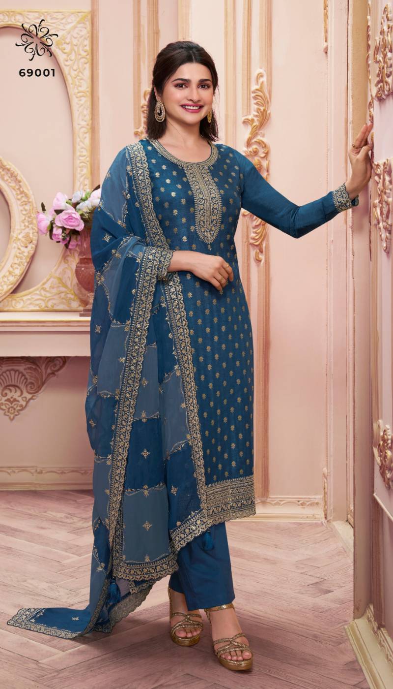 Vinay Kuleesh Shristi Hitlist Designer Salwar Kameez Collection