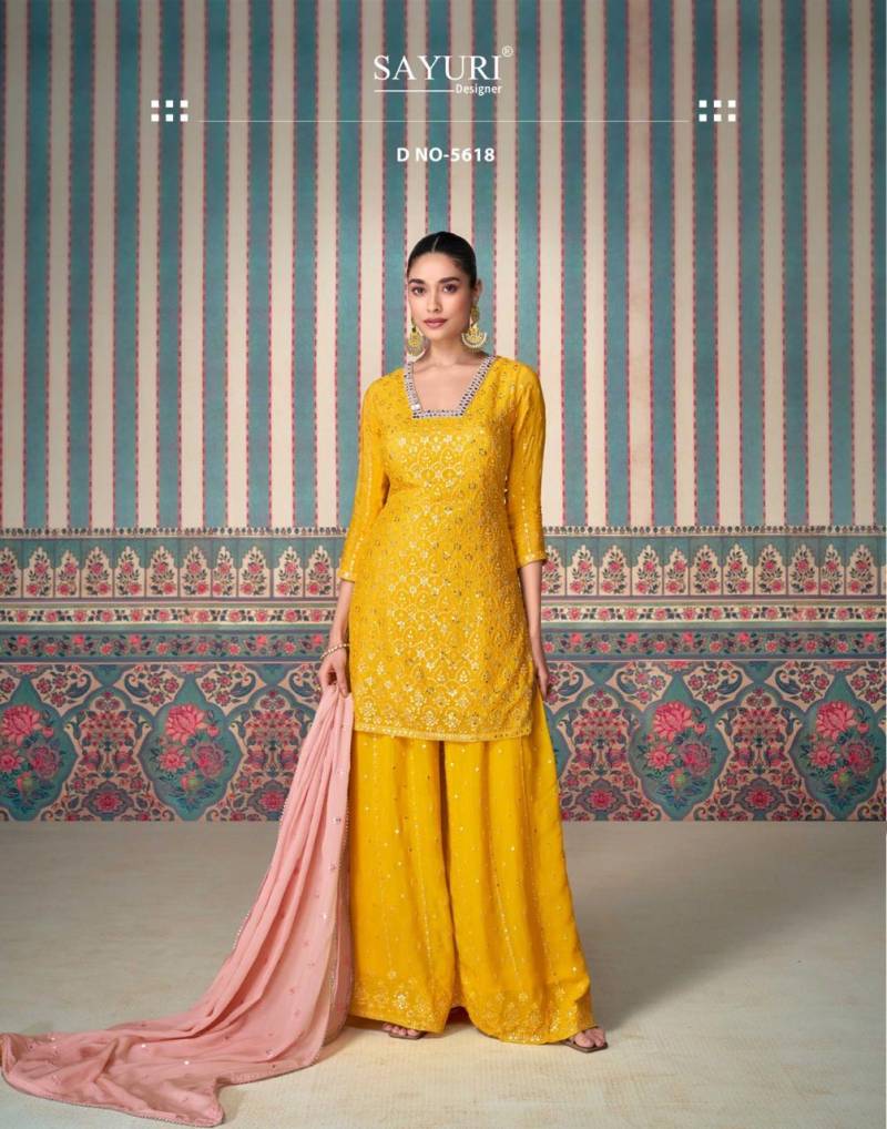 Sayuri Shagun Nx Embroidery Designer Salwar Suits Collection