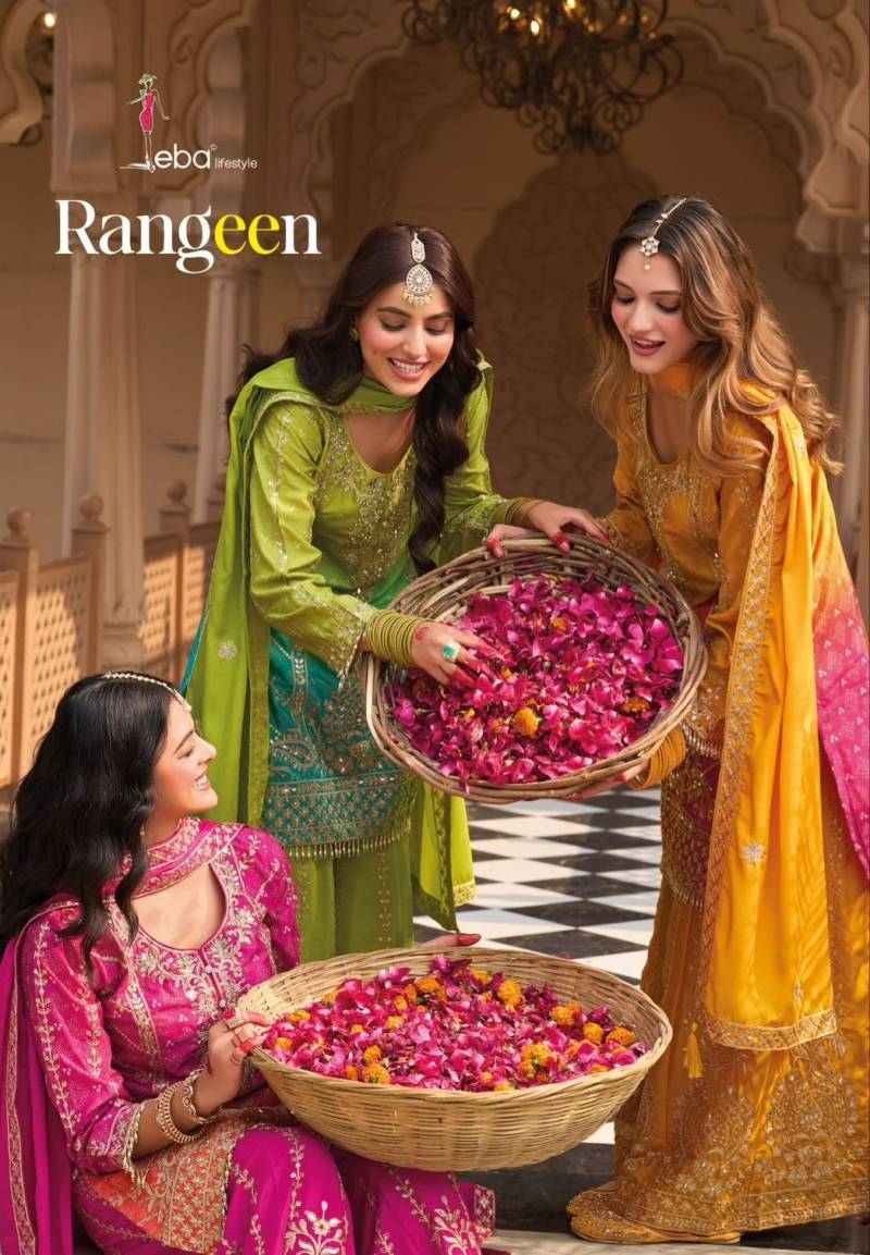 Eba Rangeen Printed Ready Made Suits Collection