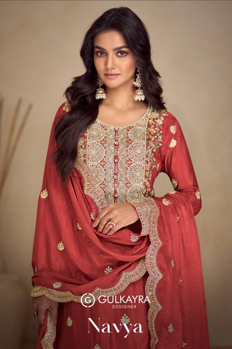 Gulkayra Navya Embroidery Designer Salwar Suits Collection
