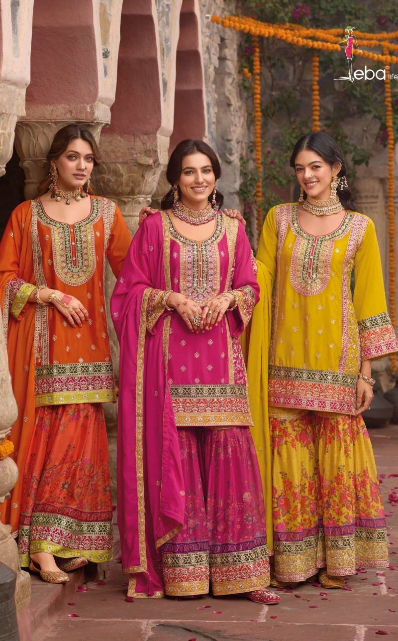 Eba Rang 2 Designer Embroidered Ready Made Salwar Suits