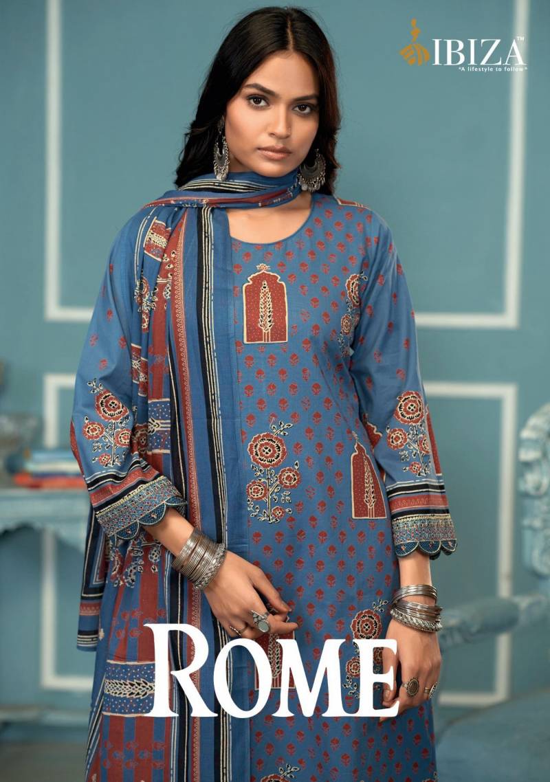 Ibiza Rome Cambric Printed Salwar Kameez Collection