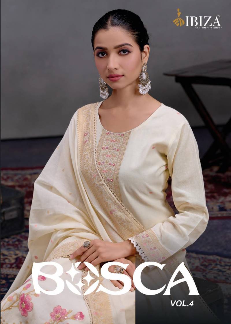 Ibiza Bosca Vol 4 Lawn Cotton Salwar Kameez Collection