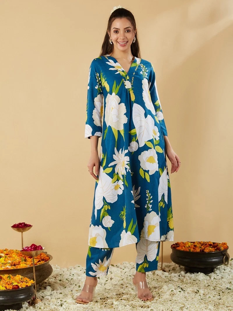 Hit Colour Hiyana 107 Printed Co Ord set Collection