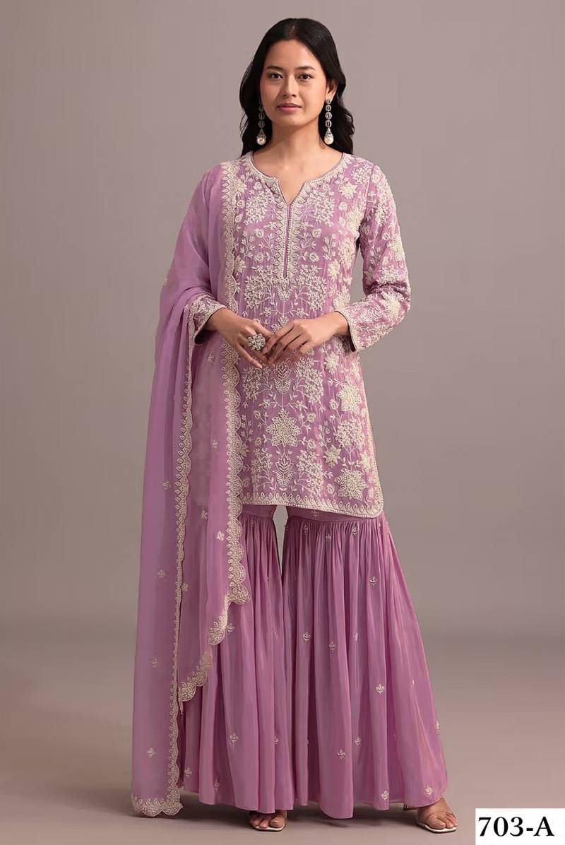 Hit Renuka 703 A To F Designer Salwar Suits Collection