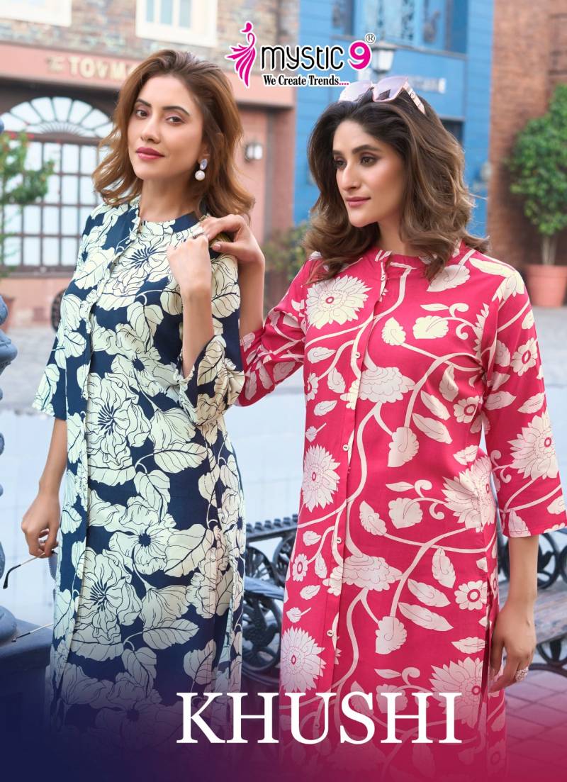 Mystic 9 Khushi Vol 1 Printed Co Ord Set Collection