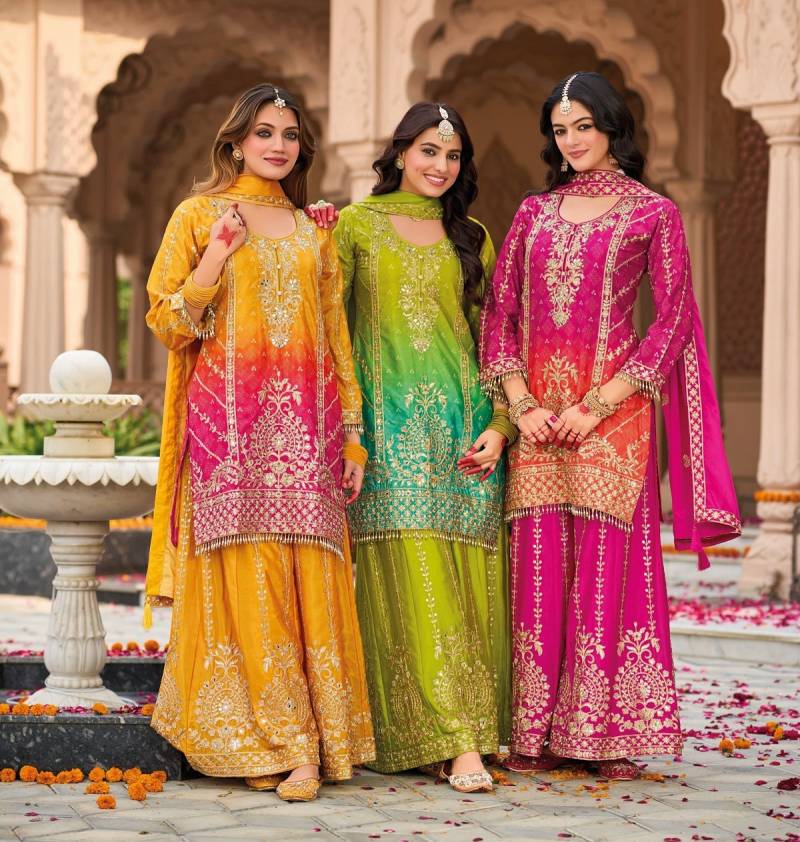 Rangeen Super Hit 1781 To 1783 Designer Salwar Suits Collection