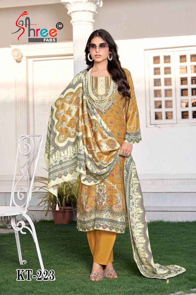 Shree Kt 223 Viscose Digital Print Pakistani Salwar Suits Collection