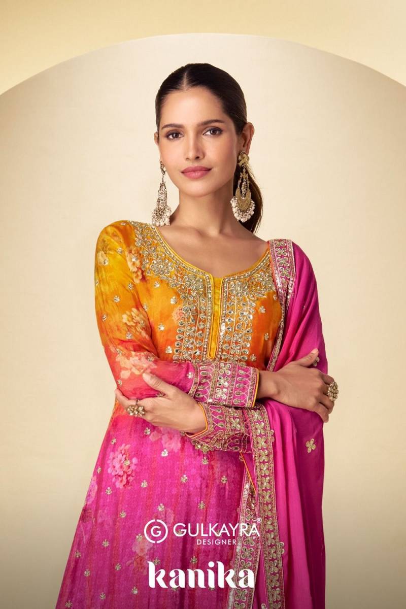 Gulkayra Kanika Designer Chinon Salwar Suit Collection