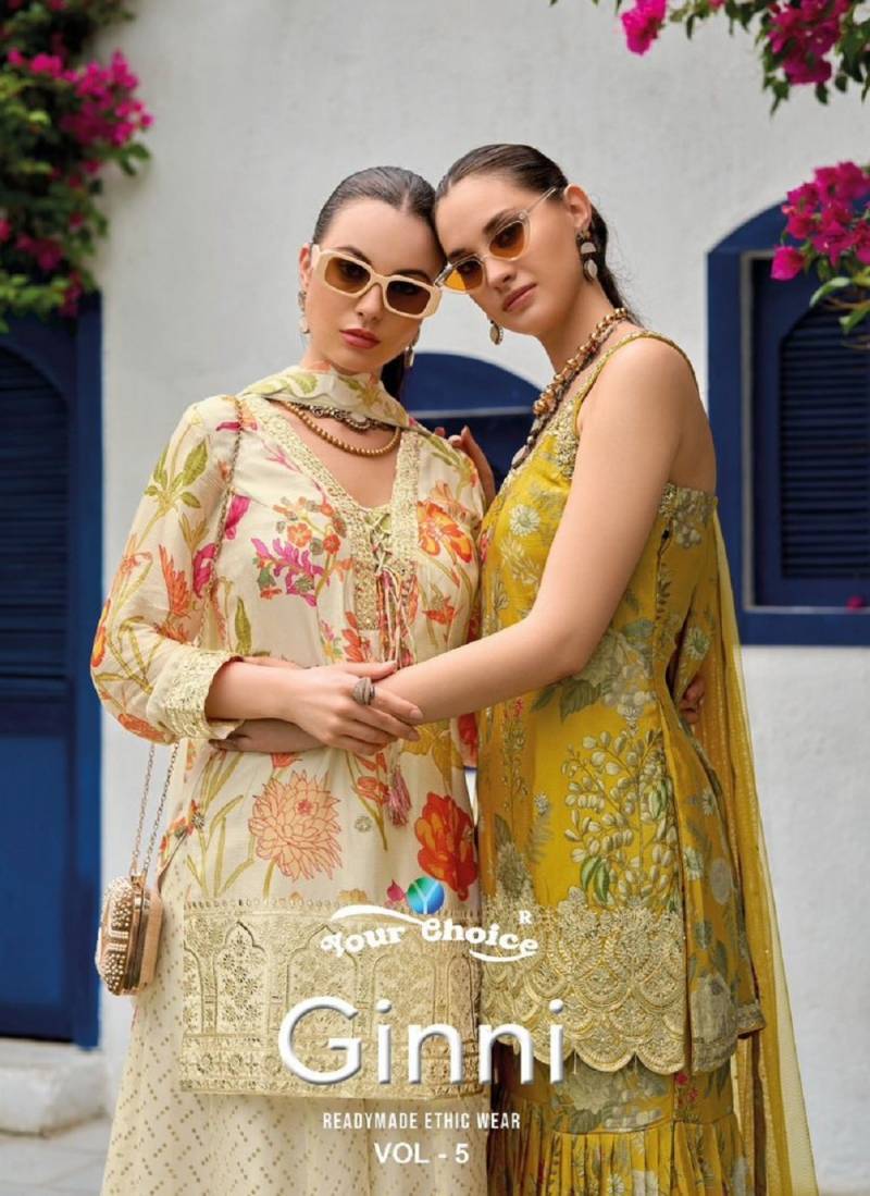 Your Choice Ginni Vol 5 Designer Salwar Suit Collection
