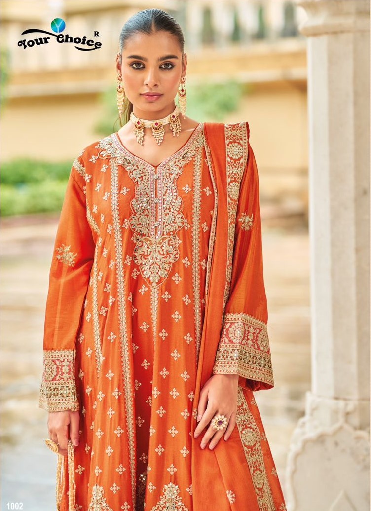 Your Choice Kronis Heavy Work Designer Salwar Suit Collection