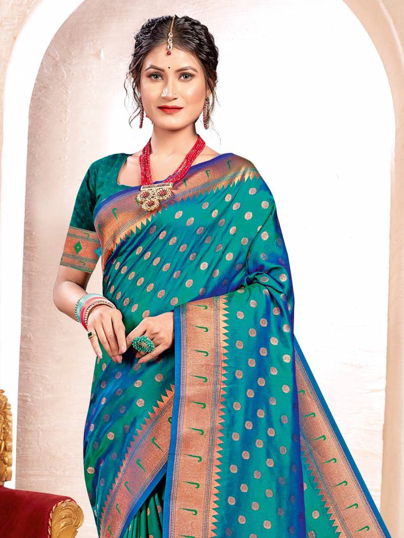 Ast Kavita Traditional Paithani Silk Saree Collection