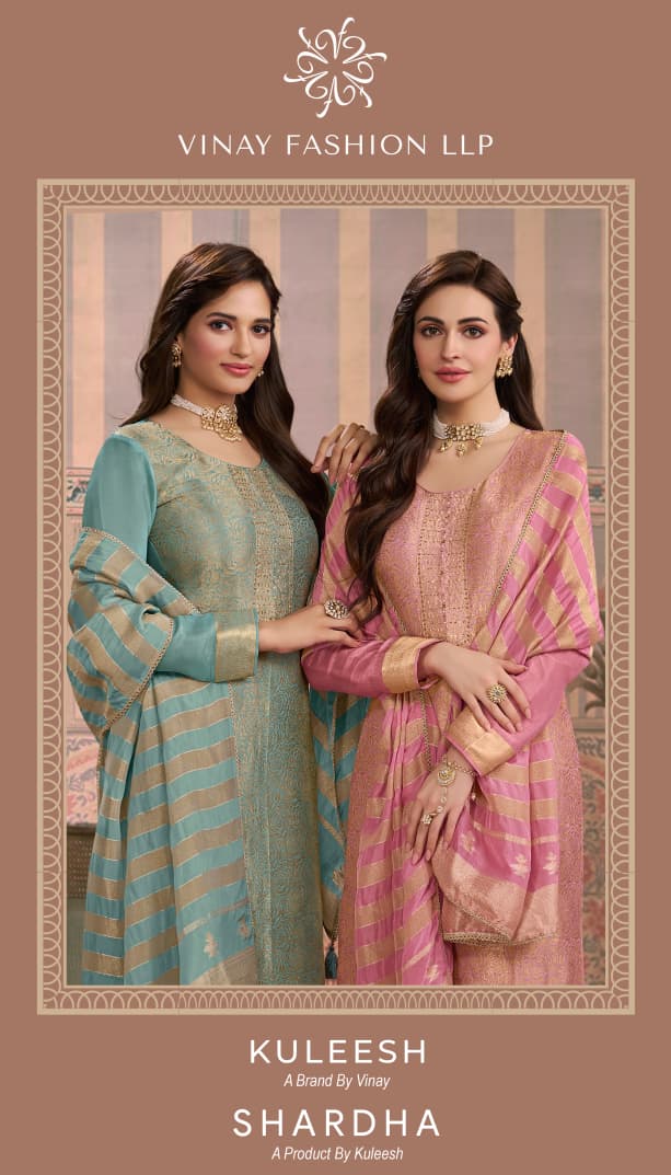 Vinay Kuleesh Shardha Shimmer Designer Salwar Suit Collection