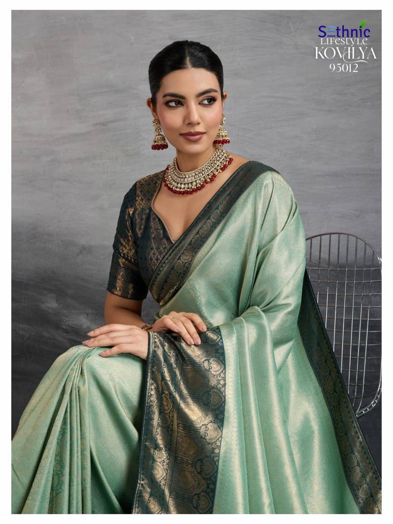 Sethnic Kovilya Vol 3 Kanjivaram Silk Saree Collection